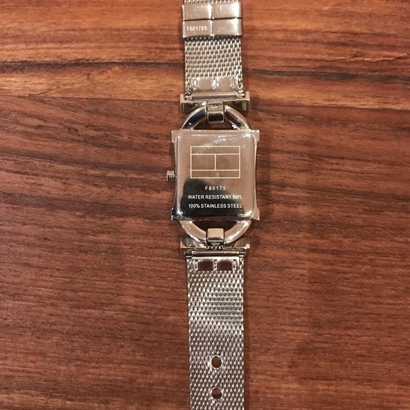 Tommy Hilfiger Stainless Steal Square Watch - Picture 4 of 8